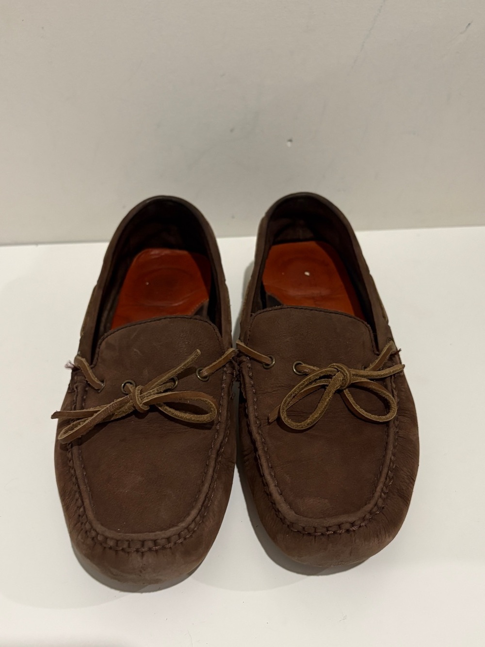 Cole Haan Dark Brown Leather Loafers sz 7.5 preowned